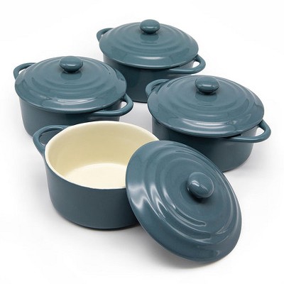 Kook Mini Casserole Dishes, 12 oz, Set of 4
