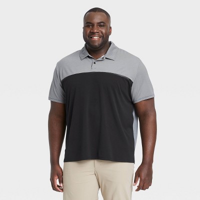 Men's Contrast Polo Shirt - All in Motion™ Black S