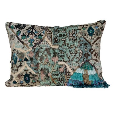 Parkland Collection,Adya Accent Multicolor Pillow Cover With Poly Insert