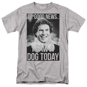 Elf Must Love Dogs Adult T-Shirt - 1 of 4