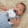 Bearington Lil' Gilly 5.5 Inch Cow Baby Rattle - Baby Wrist Rattles - Plush Rattles for Baby Cow Rattle - 2 of 4