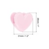Unique Bargains Multifunctional Office Photo Paper Heart Bag Clip 10 Pcs - 2 of 4