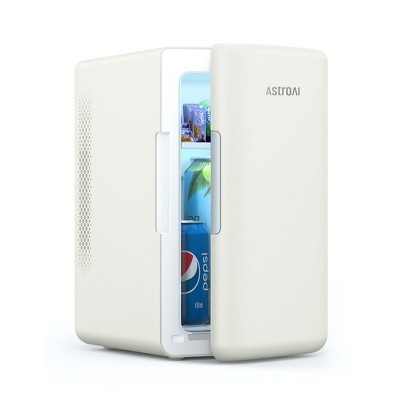 AstroAI 8 Can Mini Fridge 6 Liter Makeup Skincare Refridgerator for Dorm Room, Bedroom