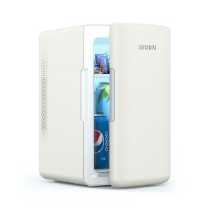 AstroAI 8 Can Mini Fridge 6 Liter Makeup Skincare Refridgerator for Dorm Room, Bedroom - 1 of 4