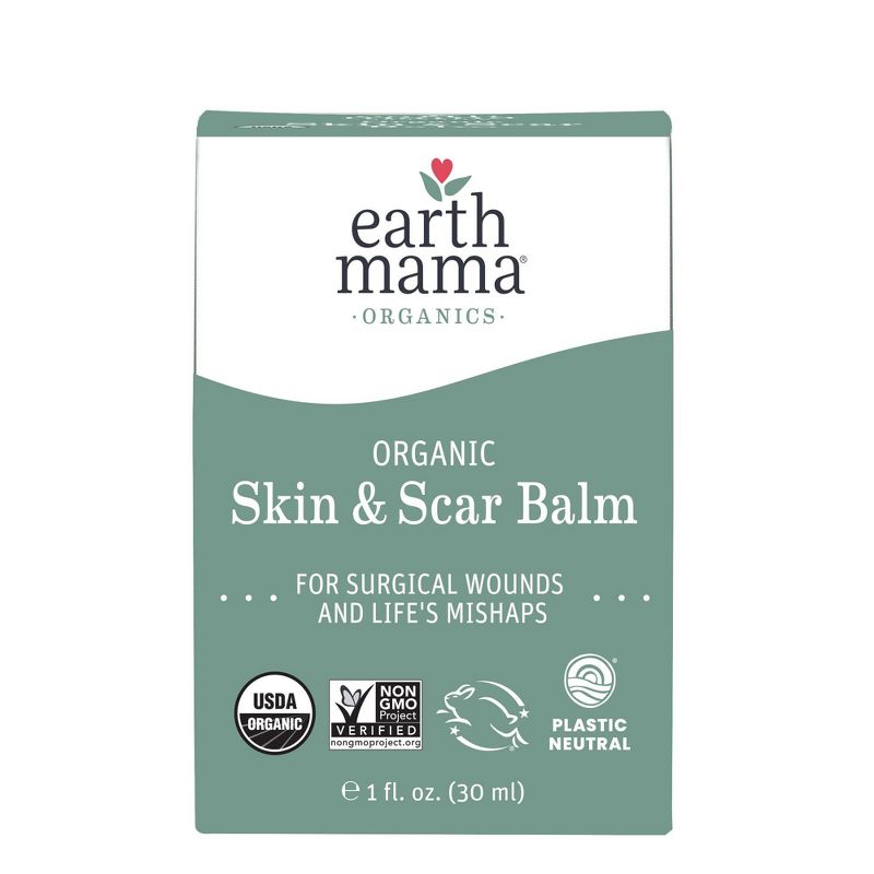 Earth Mama Organics Skin &#38; Scar Balm 1 fl oz, 1 of 12