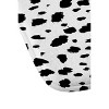 Rebecca Allen Dalmatian Memory Foam Bath Rug Black/White - Deny Designs: Machine Washable, Microfiber, Non-Slip Backing - 2 of 3