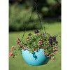 Gardener's Supply Company Viva Self-Watering Hanging Basket With Easy-Fill Water Port | 14 Inch Diameter Includes Hanging Chain & Hook - Red - 4 of 4