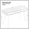 NicBex 47.24" Office Desk with Drawers,Multifunctional Writing Desk with USB Ports and Power Outlet - 3 of 4