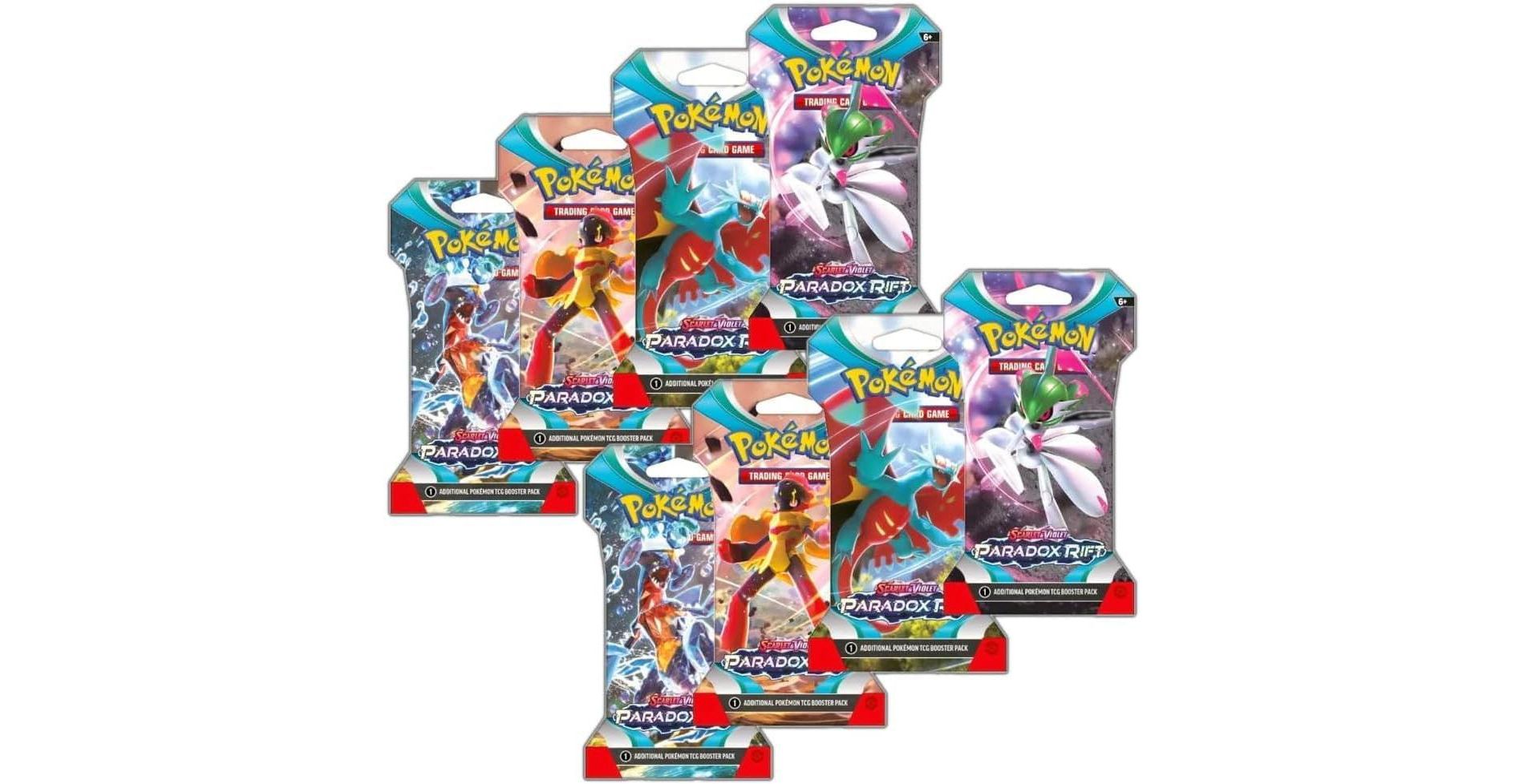 Pokemon TCG: Scarlet & Violet—Paradox Rift (8 Packs) Sleeved Booster Packs