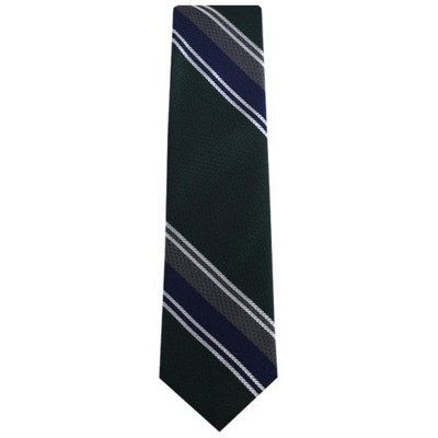 Men's Stripe Slim 2.5 Inch Wide And 58 Inch Long Woven Neckties