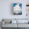 Trademark Fine Art - Karen Hale Gazing at Clouds Canvas Art - 2 of 4