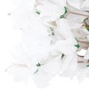 REGALWOVEN Real Touch Long Stem Artificial 3 Heads Lilies Flower 25.6" 10 Pcs - 3 of 4