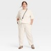 Women's Leisure Studio Short Sleeve Fleece Top - Universal Thread™ - 3 of 3