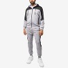 CULTURA Men's Zip Up Hoodie Track Suit - 3 of 4