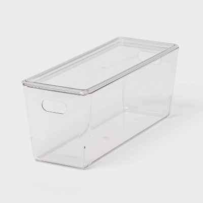 5L Stacking Clear Bin with Lid - Brightroom&#8482;