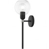 Livex Lighting Downtown 1 - Light Sconce in  Black/Brushed Nickel - 2 of 4