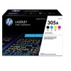 HP Inc. HP 305A(CE305AQ1) Black/Cyan/Mag/Yel Orig LaserJet Cartridges - 2 of 4