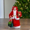 Northlight 12" Mrs Claus with Present and Gift Bag Christmas Figure - 2 of 4