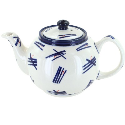 Blue Rose Polish Pottery Zoe Medium Teapot