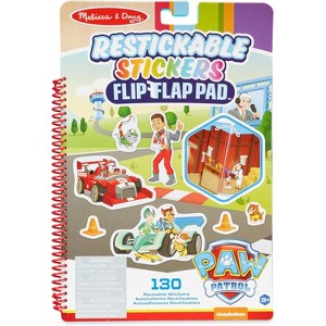 Melissa & Doug PAW Patrol Restickable Sticker Book Classic Missions | Activity Pad | 3+ | Gift for Boy or Girl - 1 of 1