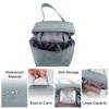 Unique Bargains Women's Travel Cosmetic Makeup Brush Organizer Storage Bag 4.72"x2.36"x4.33" 1 Pc - 3 of 4