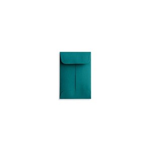 LUX #1 Coin Envelopes  2 1/4 x 3 1/2 250/Box Teal LUX-1CO-25-250 - 1 of 1