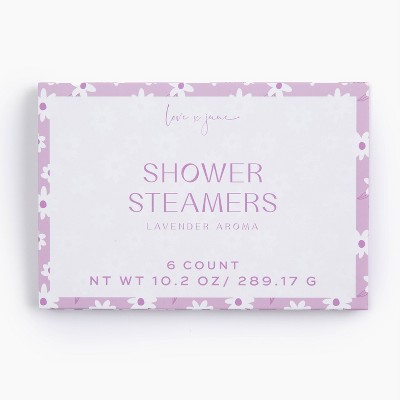 6ct/10.2oz Lavender Shower Steamers