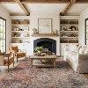 World Rug Gallery Savina Multicolor Traditional Indoor Rug – Washable Flatweave Construction with Non-Slip Backing - 2 of 4