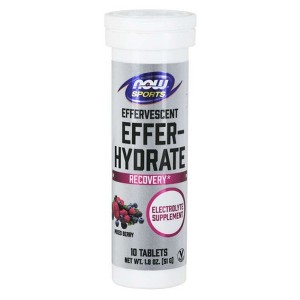 Effer-Hydrate Effervescent Mixed Berry 10 Tablet by Now Foods - 1 of 3