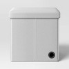 Collapsible Dorm Single Storage Ottoman - Room Essentials™ - 2 of 4