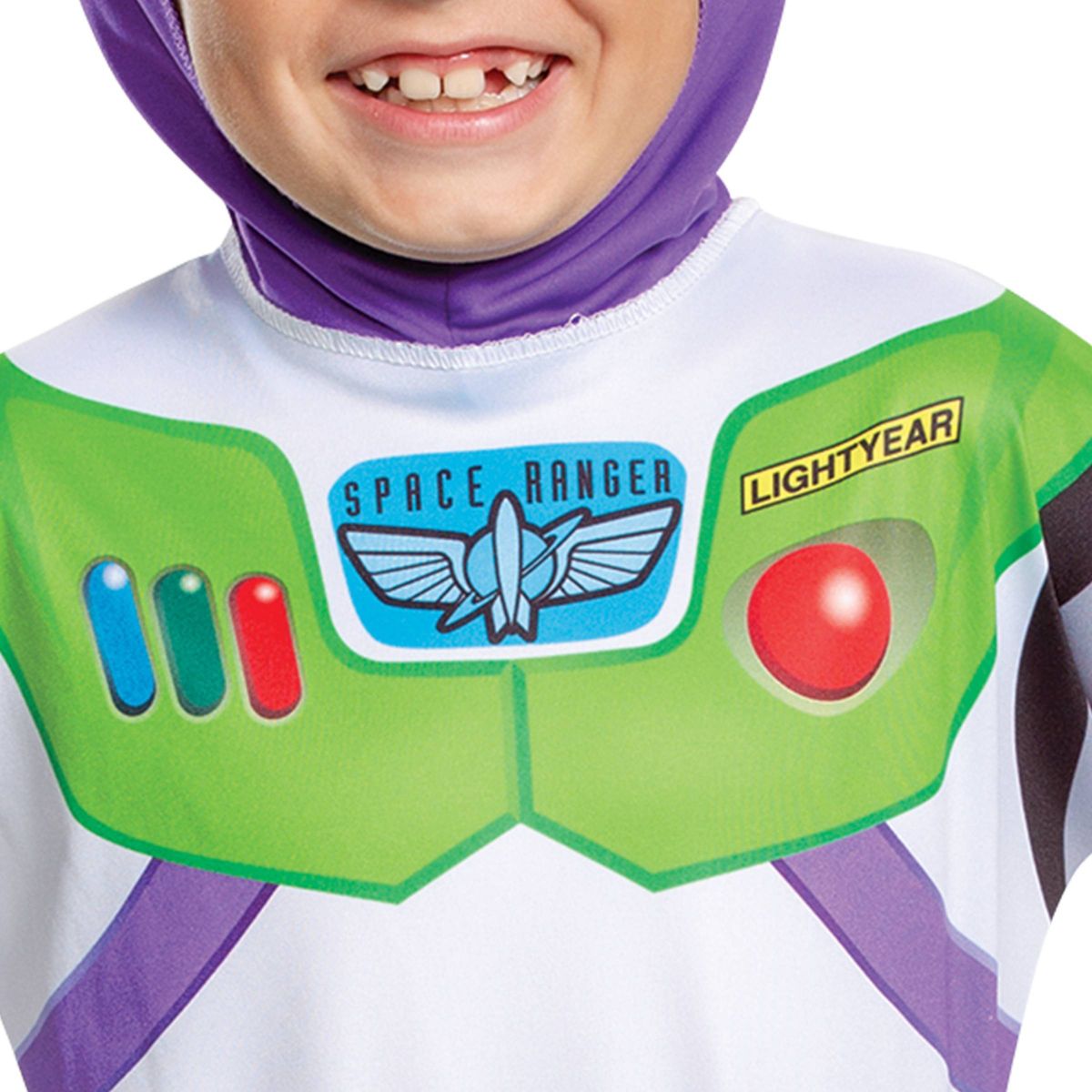 Disney Kids' Toy Story 5 Buzz Lightyear Basic Costume Jumpsuit - thumbnail 4