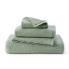 2pk Turkish Cotton Hand Towel Green - Wellbe - 2 of 4