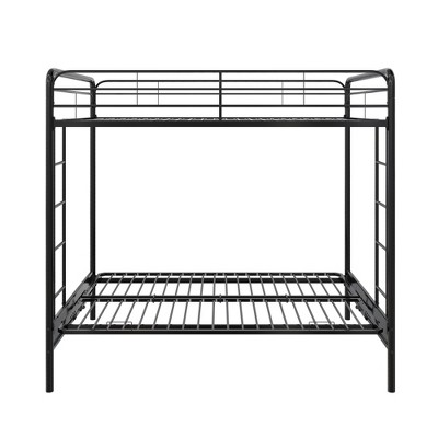 DHP Twin Over Futon Metal Bunk Bed