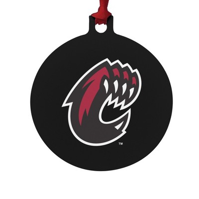 Central Washington University Secondary Logo Aluminum Holiday Christmas Tree Ornament
