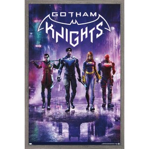 Trends International DC Comics Gotham Knights - Key Art Framed Wall Poster Prints - 1 of 4