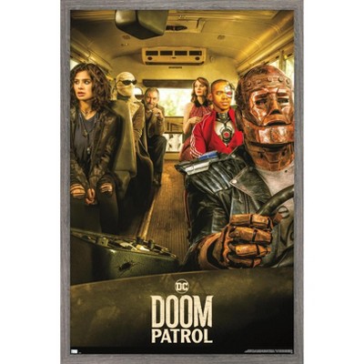 Trends International Dc Comics Tv Doom Patrol - Bus One Sheet Framed ...