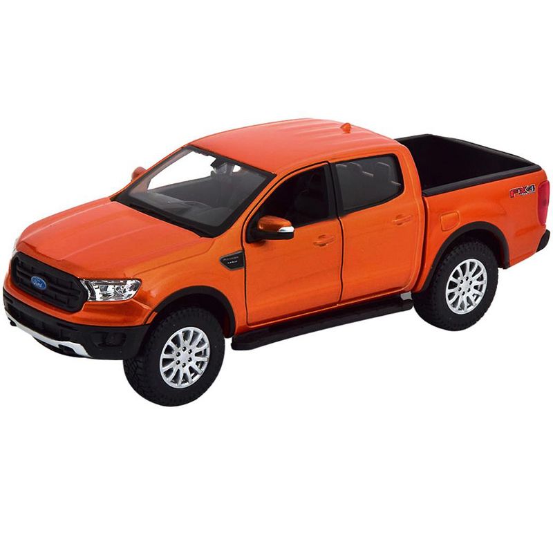 2019 Ford Ranger FX4 Off Road Pickup Truck Copper Orange Metallic 1/27 Diecast Model Car by Maisto, 2 of 4