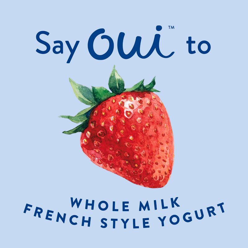 Oui by Yoplait Strawberry Flavored French Style Yogurt - 4ct/5oz Jars, 4 of 14