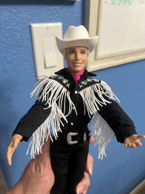 Ken Doll in Black and White Western Outfit – Barbie The Movie – Mattel  Creations