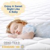 Aoibox Queen Mattress Protector 100 Percent Waterproof Quilted Noiseless Soft Cooling Deep Pocket Cover White - 3 of 4