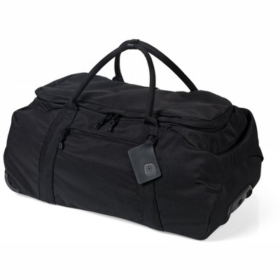 Crumpler The Spring Peeper with Wheels 21" Rolling Duffel Black