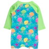 RuggedButts Baby/Toddler Boys UPF50+ Long Sleeve One Piece Rash Guard - 2 of 2