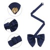 INSPIRE CHIC Men's Ribbon Leaf Pendant Pre-tied Fashion Bow Ties Necktie 1 Pc - 3 of 4