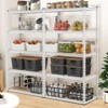 Heavy Duty Storage Shelves - 5-Tier Adjustable Metal Shelving Unit for Garage, Basement & Pantry Organization - 2 of 4