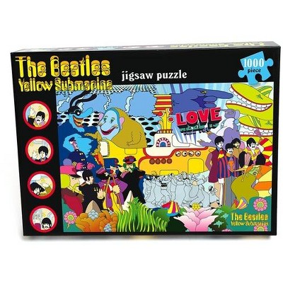 Beatles Yellow Submarine (1000 Piece Jigsaw Puzzle)