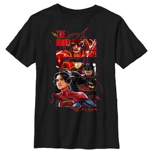 Boy's The Flash comics Book Superheroes T-Shirt - 1 of 4