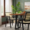 Wood Framed Woven Panel Dining Chair - Threshold™ - 2 of 4