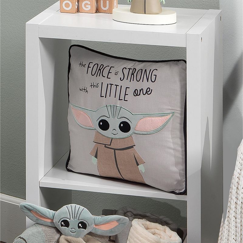 Lambs & Ivy Star Wars The Child/Baby Yoda Decorative Nursery Throw Pillow, 5 of 7