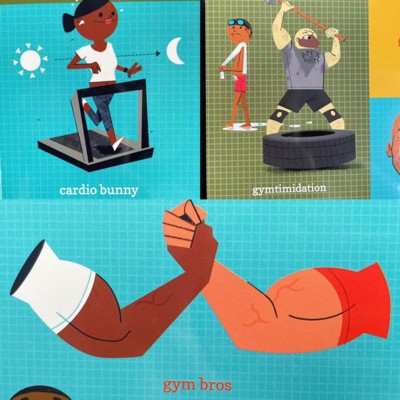 100 First Words For Little Gym Rats - By Andrea Veenker (board Book) :  Target