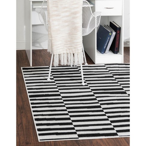 Unique Loom Williamsburg Collection Area Rug - Striped (7' 10 